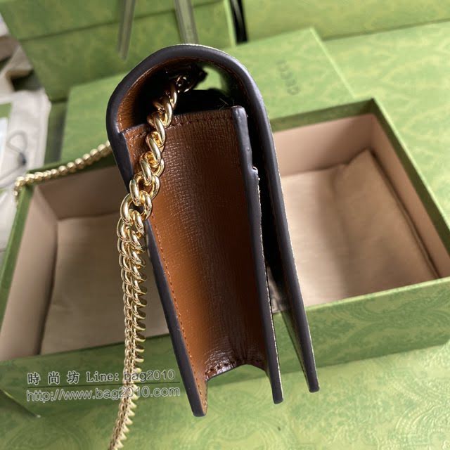 Gucci原厂皮包包 古驰爱心翻盖链条包 Gucci单肩斜挎包 648948  gdj1645